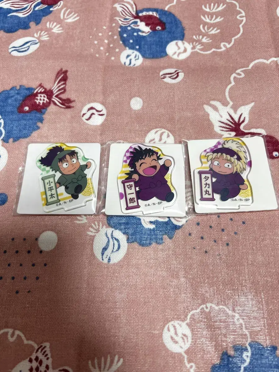 Nintama Rantaro Mini Acrylic (Koheita, Shuichiro, Saito)