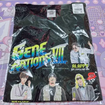 미개봉 새상품 GENERATIONS 캐릭터 티셔츠(L) ~ETS 한정판~