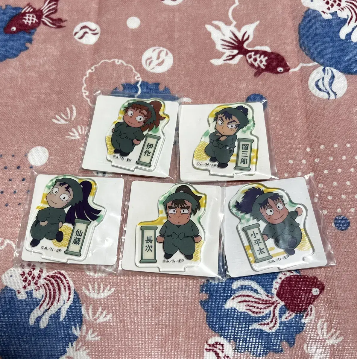 Nintama Rantaro Mini Acrylic (6-Nin) Isaku, Senjo