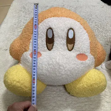 오렌지색과 노란색 봉제 인형 약 30cm