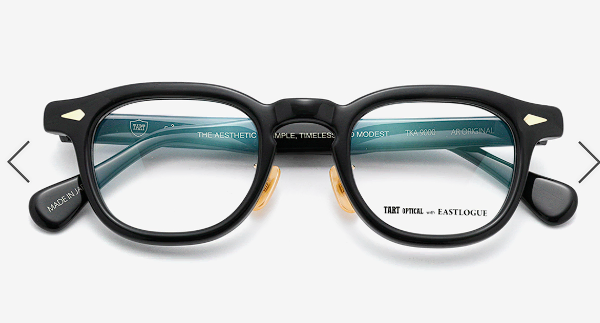 Black Tart Optical X Eastlogue Eyeglasses Frame 46mm AR 9000