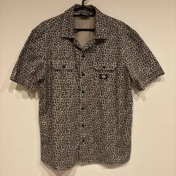 Dickies / 디키즈 표범 무늬 워크 셔츠