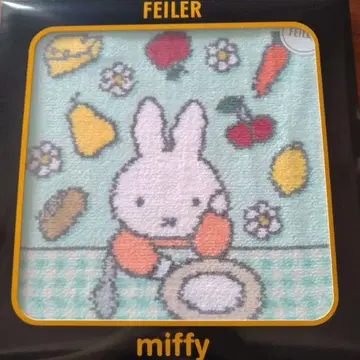 즉시 구매 OK miffy 미피 페이러 손수건 미피 브런치타임