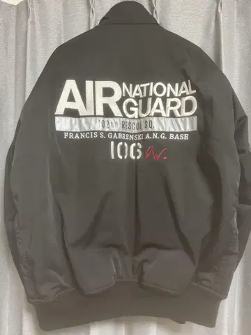 아비렉스 L 사이즈 플라이트 자켓 AIR NATIONAL GUARD