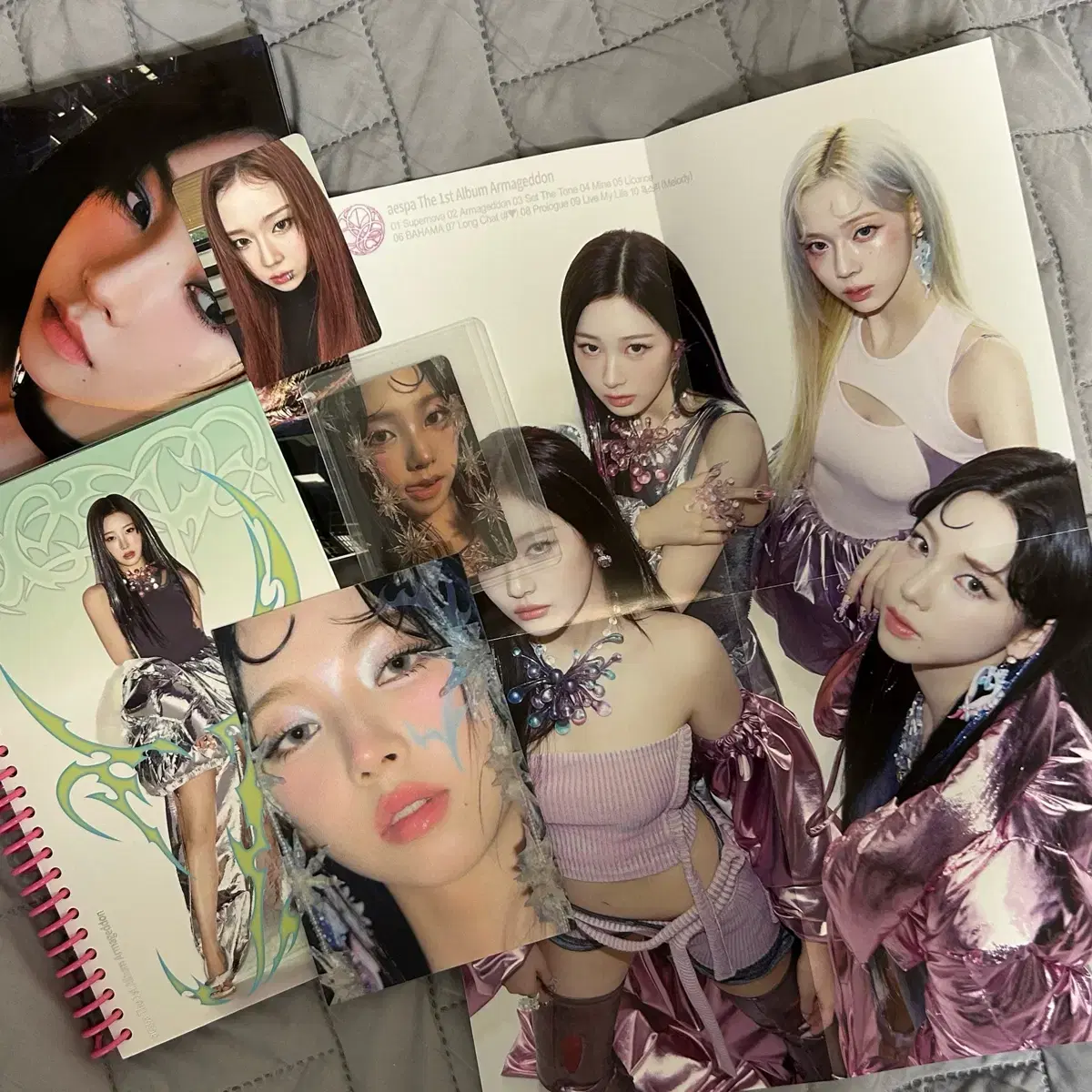 Aespa rina winter giselle Armageddon Supernova Superbing full set Drama album poca