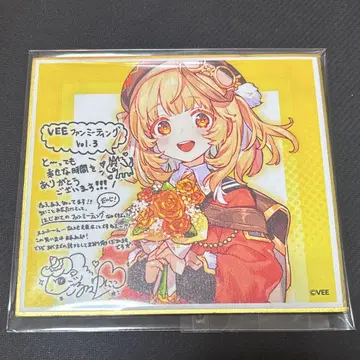 VTuber VEE 우키유니코 팬 미팅 색지