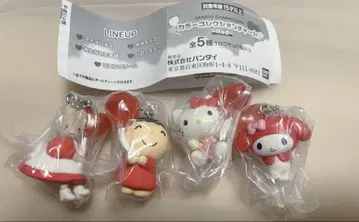 산리오 컬러 컬렉션 참 헬로키티 마이멜로디 등 4종 세트