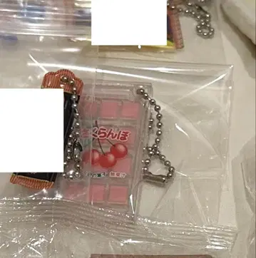 [미사용 새상품] 쿄신제과 찹쌀떡 미니 바스락 참 체리 가챠가챠
