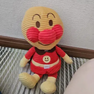 호빵맨 뮤지엄 한정판 코듀로이 봉제 인형