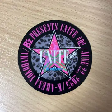 로고 스티커 UNITE2 호르몬 B'z