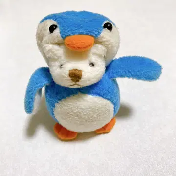 피크닉 월드 펭귄 북극곰 스트랩 키링 봉제 인형