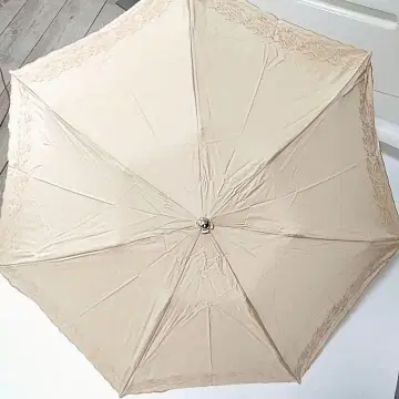 컨디션 최상 니나리치 양산 접이식 자수 베이지 귀여운 우산 가방