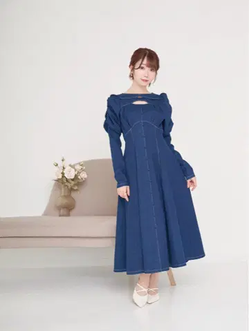 Rose Muse 로제 뮤즈 데님 원피스 오타니 에미리