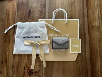 마이클코어스 MICHAEL KORS 지갑 3단 폴더형 지갑 그레이 정품