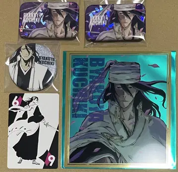 후목 시로 BLEACH WORLD 홀로 가공 스퀘어 캔뱃지