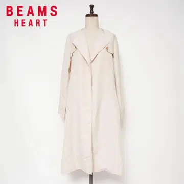 빔즈 하트 스프링 코트 라이트 베이지 사이즈 S*CD1293