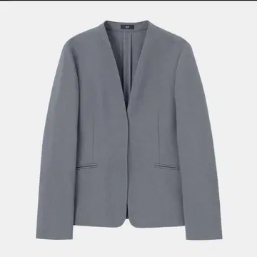 PLST 프리미엄 옥스 칼라리스 자켓 그레이 M