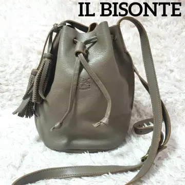 IL BISONTE 일비종떼 복조리 숄더백 그레이지 새상품급
