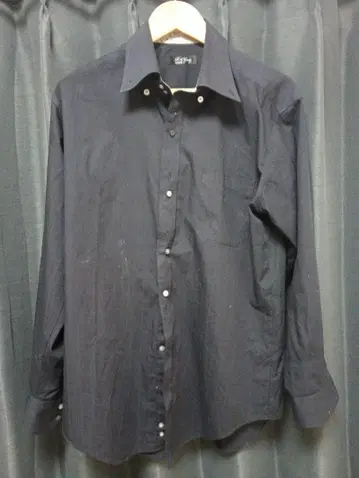 R & Gray HOMME 블랙 긴팔 셔츠