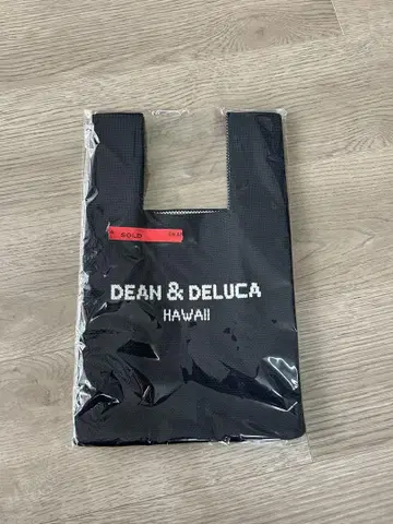 하와이 카카아코점 한정 DEAN & DELUCA 니트 백