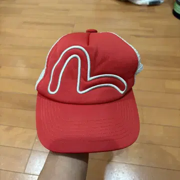 EVISU 메쉬 캡 빈티지 아카이브 y2k