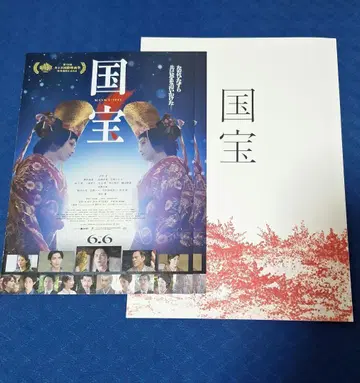 국보 팜플렛 플라이어 2장