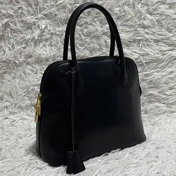 BALLY 발리 핸드백 자물쇠 카데나 포멀 블랙 밑면 찡 장식