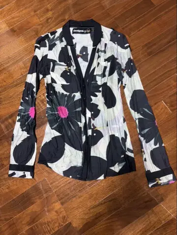 Desigual 꽃무늬 긴팔 셔츠 S 사이즈