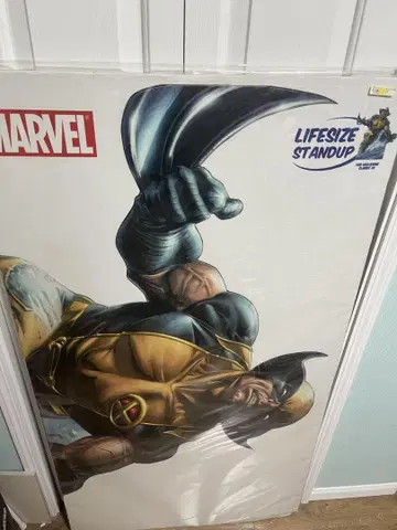 X-MEN 울버린 등신대 패널 미개봉 새상품 데드스탁