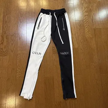 GVAPI 조거 팬츠 28 블랙/화이트