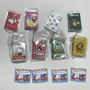 산리오 캐릭터즈 참 지갑&아래 받침 세트 4종류 가챠