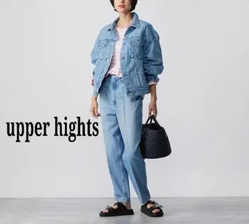 upper hights THE MISS 벌룬 와이드 테이퍼드 데님