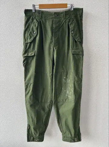 빈티지 스웨덴 군 M-59 카고 팬츠 C50 전반기 밀리터리