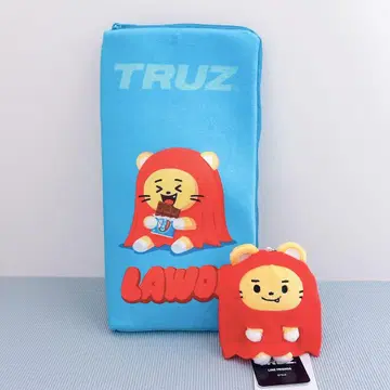 TRUZ 모어 플러스 멀티 파우치 마스코트 LAWOO 세트