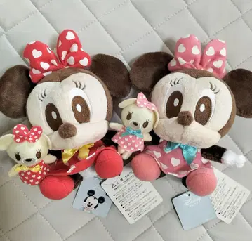 2개 세트 미니 & 미니 미니 봉제 인형 세트