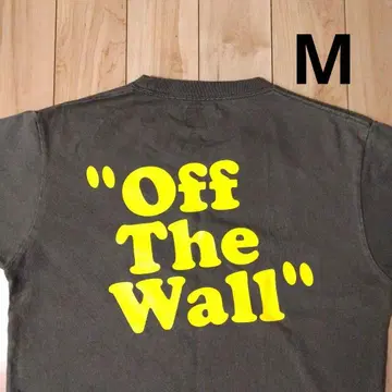 VANS 반스 티셔츠 카키 OFF THE WALL 스트릿