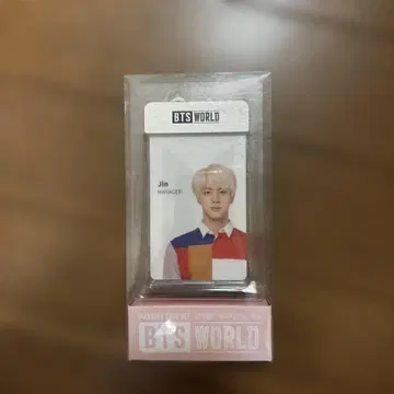 BTS WORLD JIN 매니저 카드 세트