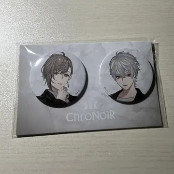 니지산지 ChroNoiR 쿠로노와 특전 캔뱃지 캔바 카노 쿠츠하
