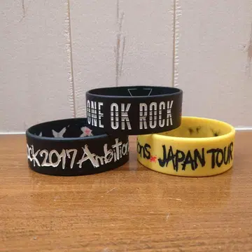 ONE OK ROCK 러버 밴드 3개 세트