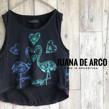 Juana de Arco 후아나 데 아르코 영문 프린트 탱크탑