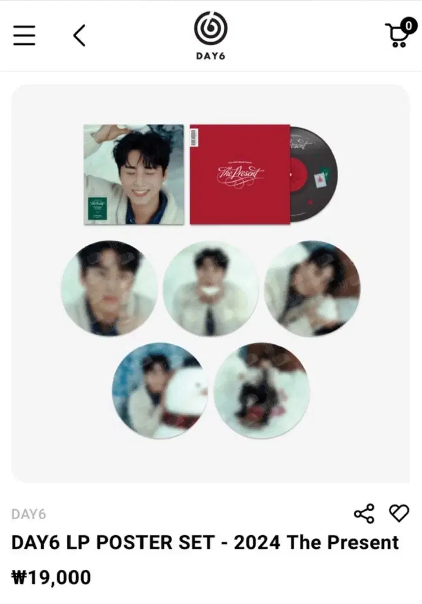 Day6 LP Poster (Dowoon, Wonpil)