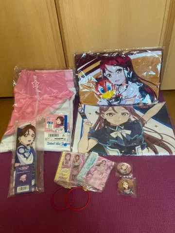 러브 라이브! 선샤인!! 사쿠라나이 리코 AQOURS 저리 등 굿즈 세트