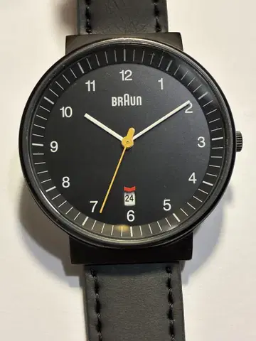브라운 BRAUN 데이트 남성용 손목시계
