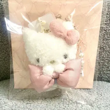 메종 드 플뢰르 산리오 콜라보 봉제 인형 참 헬로키티