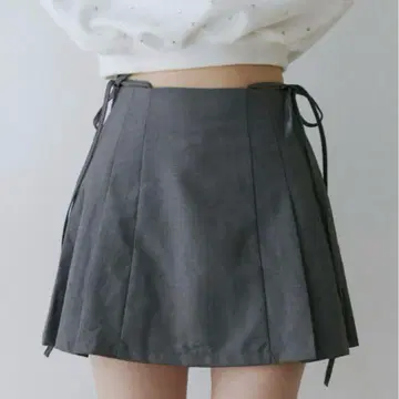 jouetie 리본 플리츠 미니 스커트 치마바지