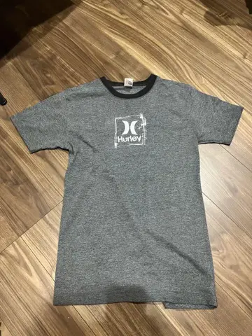 빈티지 20년 전 Hurley 사인 포함 티셔츠 그레이