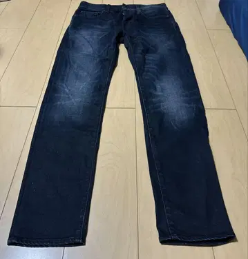 다크 블루 스키니 데님 지스타 슬림 3301