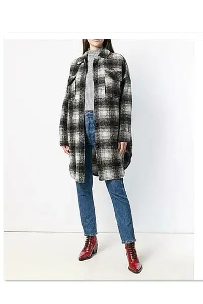 이자벨마랑 에뚜왈 오버핏 가브리온 셔츠 코트 1 사이즈 정품