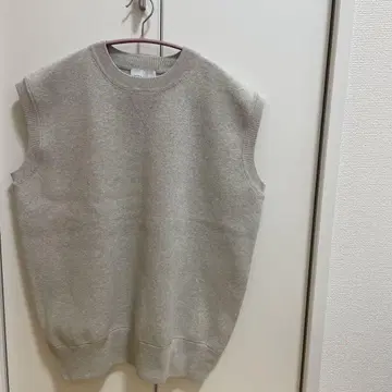 UNITED ARROWS 슬리브리스 맨투맨 니트