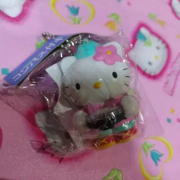 키티 나침반 키링